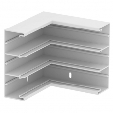 Внутренний угол кабельного канала Rapid 45 нерегулируемый 53x160 мм (ПВХ,белый) (GEK-KIS53160-3) | 6116203 | OBO Bettermann