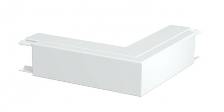 Внешний угол кабельного канала LKM 40x40 мм (сталь,белый) (LKM A40040RW) | 6249086 | OBO Bettermann