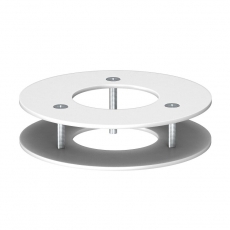 Потолочная рамка для электромонтажной колонны (сталь,белый) (DAB-F RW) | 6290269 | OBO Bettermann