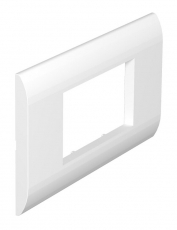 Декоративная рамка S990 для боксов Telitank двойная (белый) (S990-AF2 RW) | 6107102 | OBO Bettermann