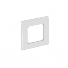 Рамка одинарная для устройств 50 мм 84x84 мм (серебристый) (AR50-F1 AL) | 6119396 | OBO Bettermann