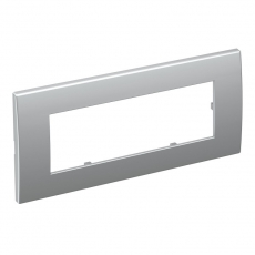 Рамка тройная Modul45 (универс.,84x185 мм,серебристый) (AR45-F3 AL) | 6119376 | OBO Bettermann