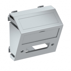 Мультимедийная рамка DVI Modul45 (серебристый) (MTS-DV O AL1) | 6104796 | OBO Bettermann