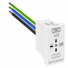 Устройства защиты от импульсных перенапряжений УЗИП для силовых сетей Modul 45 (Класс III), 255 В (USS 45-A-RW) | 6117465 | OBO Bettermann