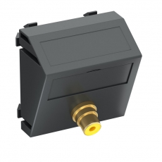 Мультимедийная рамка Video-Cinch Modul45 (черный) (MTS-R L SWGR1) | 6104985 | OBO Bettermann