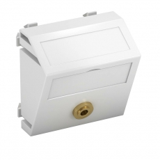 Мультимедийная рамка Audio-Klinke Modul45 (белый) (MTS-MK L RW1) | 6104958 | OBO Bettermann