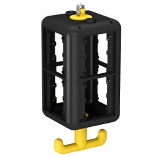 Корпус блока питания VH-8 (пустой) 140x140x252 мм (черный) (VH-8 LG) | 6109821 | OBO Bettermann