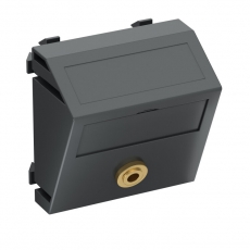 Мультимедийная рамка Audio-Klinke Modul45 (черный) (MTS-MK L SWGR1) | 6104961 | OBO Bettermann