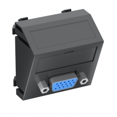 Мультимедийная рамка VGA Modul45 (черный) (MTS-VGA S SWGR1) | 6104625 | OBO Bettermann