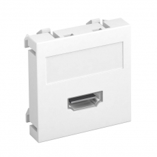 Мультимедийная рамка HDMI Modul45 (белый) (MTG-HD S RW1) | 6104802 | OBO Bettermann