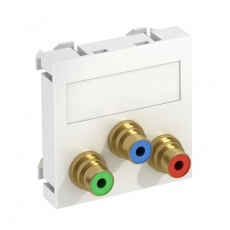 Мультимедийная рамка Video-Cinch Modul45 (белый) (MTG-3R L RW1) | 6105114 | OBO Bettermann