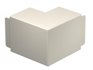 Крышка внешнего угла кабельного канала WDK 100x130 мм (ПВХ,кремовый) (WDK HA100130CW) | 6161154 | OBO Bettermann