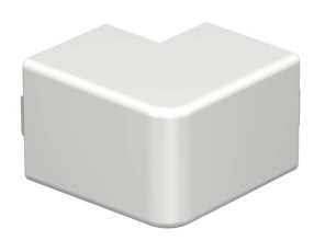 Крышка внешнего угла кабельного канала WDK 40x40 мм (ПВХ,белый) (WDK HA40040RW) | 6192246 | OBO Bettermann