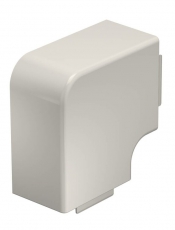 Крышка плоского угла кабельного канала WDK 60x90 мм (ПВХ,кремовый) (WDK HF60090CW) | 6161510 | OBO Bettermann