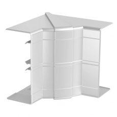 Внутренний угол кабельного канала Rapid 45-2 регулируемый 53x130 мм (алюминий) (GK-IH53130AL) | 6113254 | OBO Bettermann