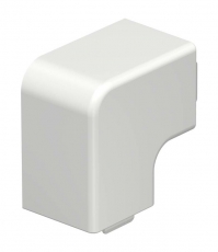 Крышка плоского угла кабельного канала WDK 30x30 мм (ПВХ,белый) (WDK HF30030RW) | 6192815 | OBO Bettermann