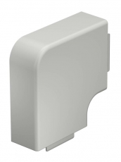 Крышка плоского угла кабельного канала WDK 40x90 мм (ПВХ,светло-серый) (WDK HF40090LGR) | 6183352 | OBO Bettermann