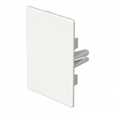 Торцевая заглушка кабельного канала WDK 60x90 мм (ПВХ,белый) (WDK HE60090RW) | 6193293 | OBO Bettermann