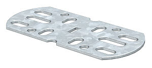 Продольный и угловой соединитель 45x100 (VF AZK OS FT) | 6066585 | OBO Bettermann