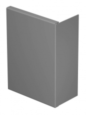 Торцевая заглушка кабельного канала WDK 80x210 мм (ПВХ,серый) (WDK HE80210GR) | 6024874 | OBO Bettermann