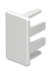 Торцевая заглушка кабельного канала WDKH 15x30 мм (ABS-пластик,белый) (WDKH-E15030RW) | 6175546 | OBO Bettermann