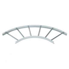 Угловая секция 90° лестничного лотка 60х500 мм R=500 мм (LB 90 650 R5 FS) | 6211428 | OBO Bettermann