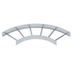 Угловая секция 90° лестничного лотка 110х500 мм R=500 мм (LB 90 1150 R5 FT) | 6217778 | OBO Bettermann