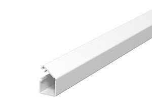 Кабельный канал WDK с клейкой лентой 12,5x12,5x2000 мм (самоклеящийся мини-канал с крышкой) ПВХ, белый | 6150284 | OBO Bettermann