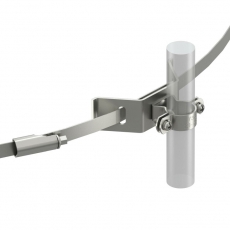 Держатель изолированного токоотвода, с хомутным креплением (isCon HS VA) | 5408052 | OBO Bettermann