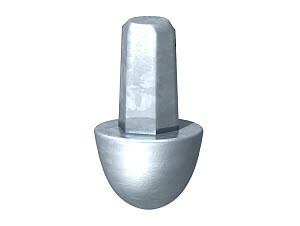 Наконечник стержня заземления (1819 20) | 3041204 | OBO Bettermann