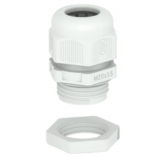 Ввод кабельный M25, влагозащита IP 68, УФ-стойкий, с контргайкой (V-TEC VM25+ LGR) | 2022768 | OBO Bettermann