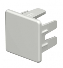 Торцевая заглушка кабельного канала WDK 25x25 мм (ПВХ,светло-серый) (WDK HE25025LGR) | 6183662 | OBO Bettermann