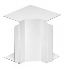 Крышка внутреннего угла кабельного канала WDK 80x170 мм (ПВХ,белый) (WDK HI80170RW) | 6192106 | OBO Bettermann