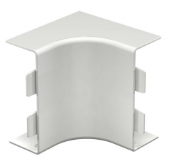 Крышка внутреннего угла кабельного канала WDK 40x110 мм (ПВХ,светло-серый) (WDK HI40110LGR) | 6182143 | OBO Bettermann