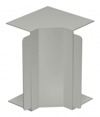 Крышка внутреннего угла кабельного канала WDK 80x210 мм (ПВХ,серый) (WDK HI80210GR) | 6024475 | OBO Bettermann