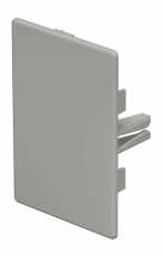 Торцевая заглушка кабельного канала WDK 60x90 мм (ПВХ,серый) (WDK HE60090GR) | 6022502 | OBO Bettermann