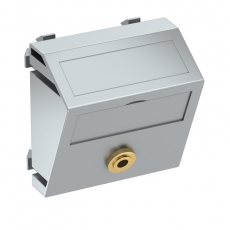 Мультимедийная рамка Audio-Klinke Modul45 (серебристый) (MTS-MK L AL1) | 6104964 | OBO Bettermann