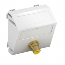 Мультимедийная рамка Video-Cinch Modul45 (белый) (MTS-R F RW1) | 6105006 | OBO Bettermann