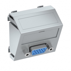 Мультимедийная рамка VGA Modul45 (серебристый) (MTS-VGA S AL1) | 6104628 | OBO Bettermann