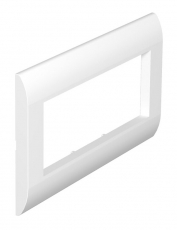 Декоративная рамка S990 для боксов Telitank тройная (белый) (S990-AF3 RW) | 6107202 | OBO Bettermann