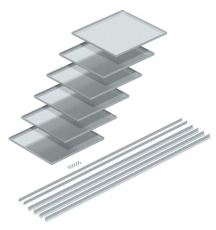 Кассетная рамка OKA RK 400x400x15 (6 шт.,сталь) (OKA RK 400 15) | 7425320 | OBO Bettermann