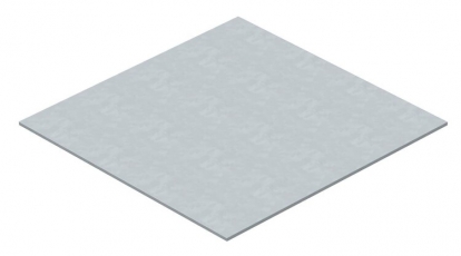 Заглушка монтажного основания прямоугольная для GES9 247x247x3 мм (сталь) (DUG B 9) | 7407180 | OBO Bettermann