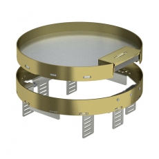 Кассетная рамка RKSRN2 UZD3 ном.размер R7 D 275 мм (латунь) (RKSRN2UZD3R7MS20) | 7409292 | OBO Bettermann