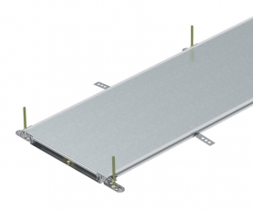 Секция кабельного канала OKA-W глухая 2400x400x40 мм (сталь) (OKA-W4004030) | 7424404 | OBO Bettermann