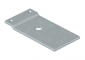 Соединительная и крепежная пластина для кабельного канала EUK (сталь) (VW E) | 7400980 | OBO Bettermann