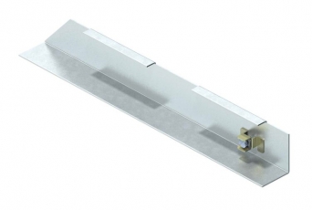 Торцевая заглушка кабельного канала AIK левая (сталь) (AIK ESL 25040) | 7404762 | OBO Bettermann