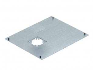 Крышка канала OKA с монтажным отверстием Telitank 400x500x4 мм (сталь) (OKA D 500 DAT) | 7425046 | OBO Bettermann