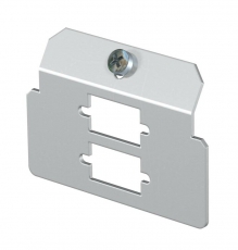 Суппорт для установки модулей в монтажную рамку MTU тип D (сталь) (MTM 2D) | 7407790 | OBO Bettermann