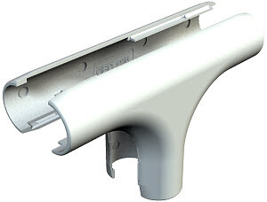 Т-образное соединение для труб Quick-pipe, M25 (2953 T M25 LGR) | 2153876 | OBO Bettermann