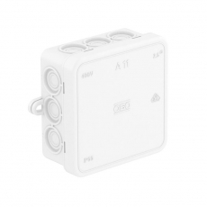 Коробка распределительная A11, 85x85x40 мм, белая (A 11 HF RW) | 2000180 | OBO Bettermann